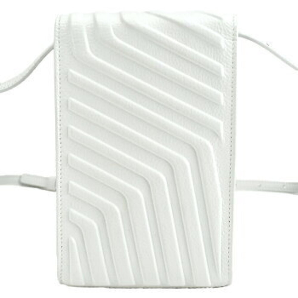 Balenciaga Shoulder White Phone Car Holder Leather Bag